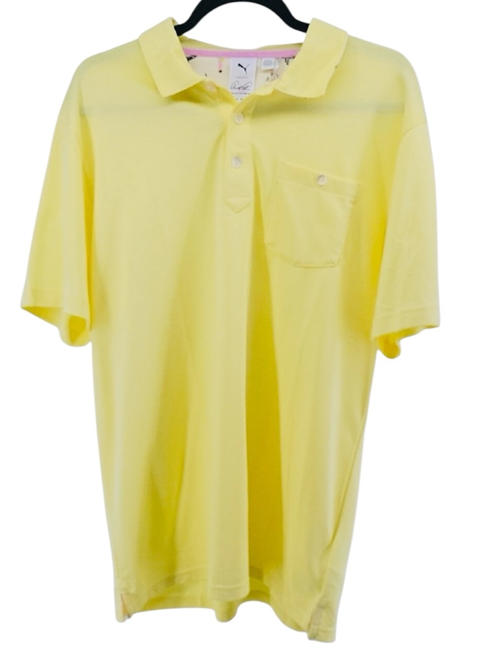 💚 Arnold Palmer/Puma Golf Shirt, Size Large